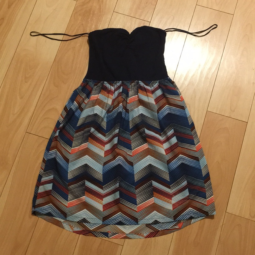 Roxy strapless mini dress